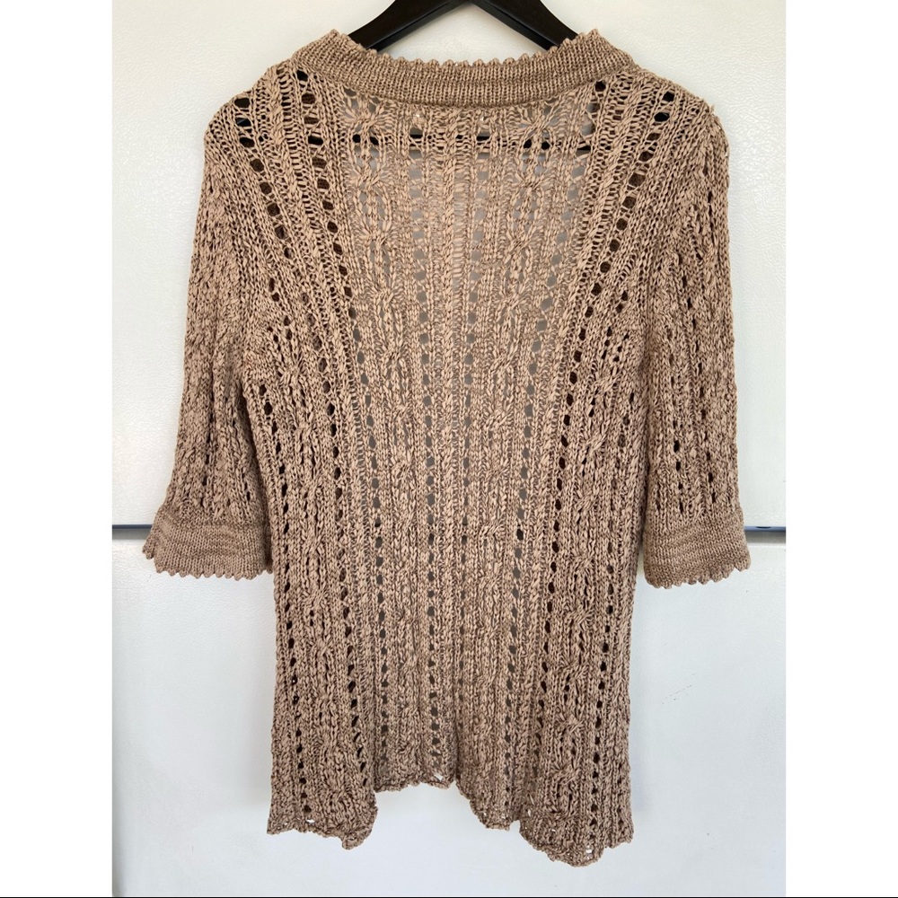 Open Stitch Cardigan - Picture 7 of 7